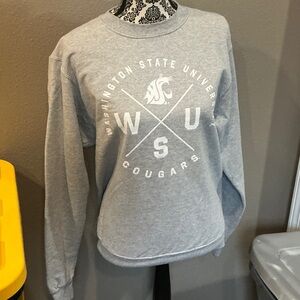 Champion Gray Women's Crew Neck Sweater Size S